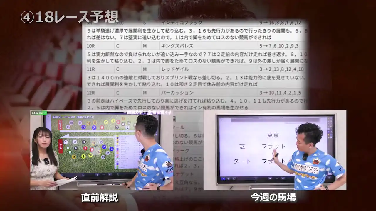 18レース予想